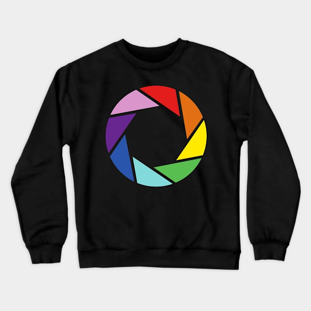 LGBTQQI2SPAAperture Crewneck Sweatshirt by philliopublius